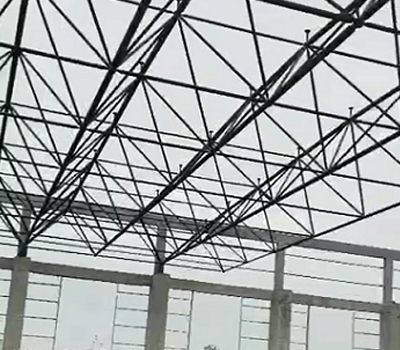 青岛莱西民用机场特种车辆库网架